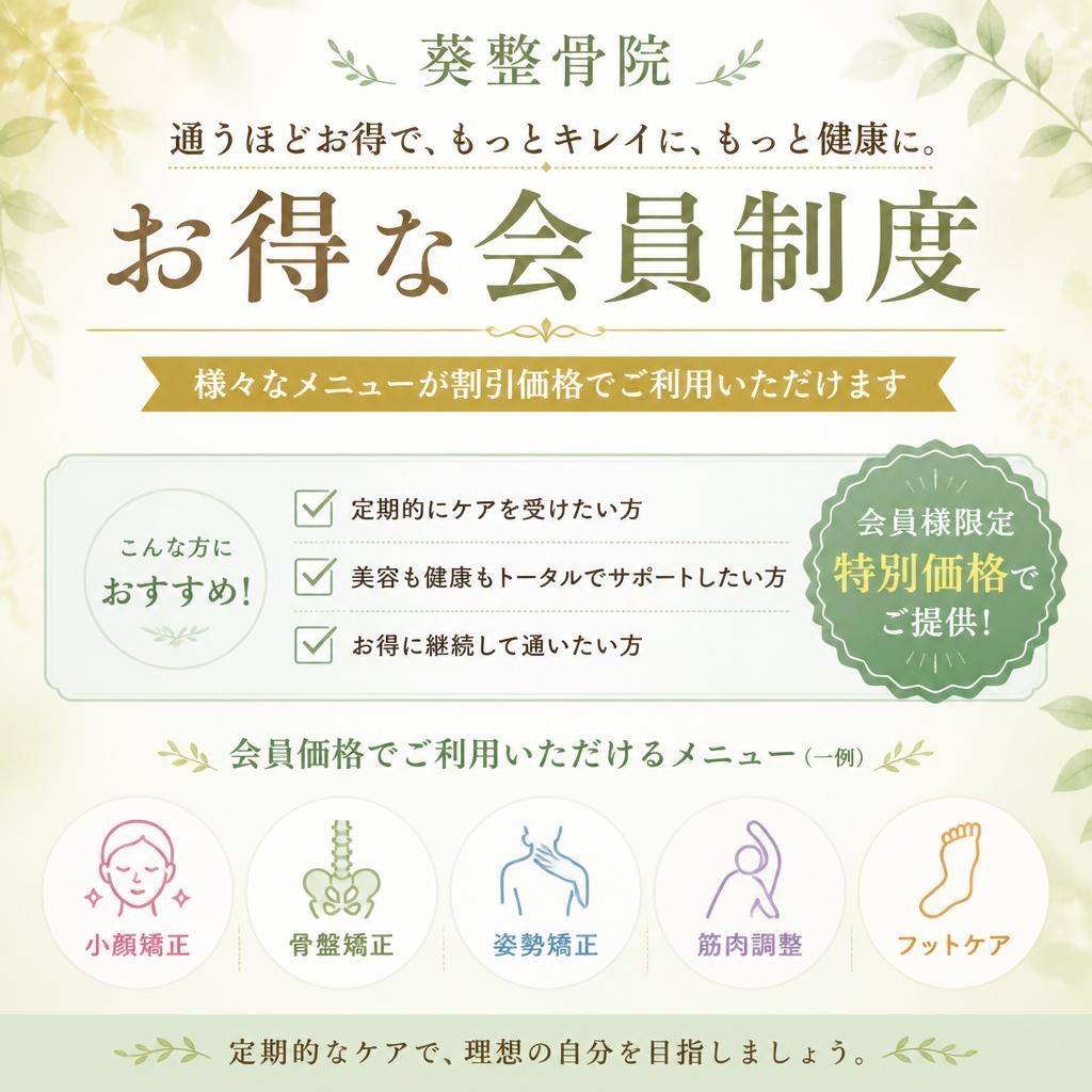 お得な会員制度